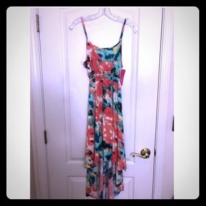 NWT High Low Pastel Dress